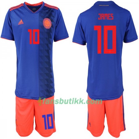 Fotball-VM 2018 Colombia drakt James 10 Barn Bortetrøye